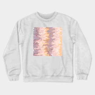 Pastel Plum Liquid Pattern Crewneck Sweatshirt